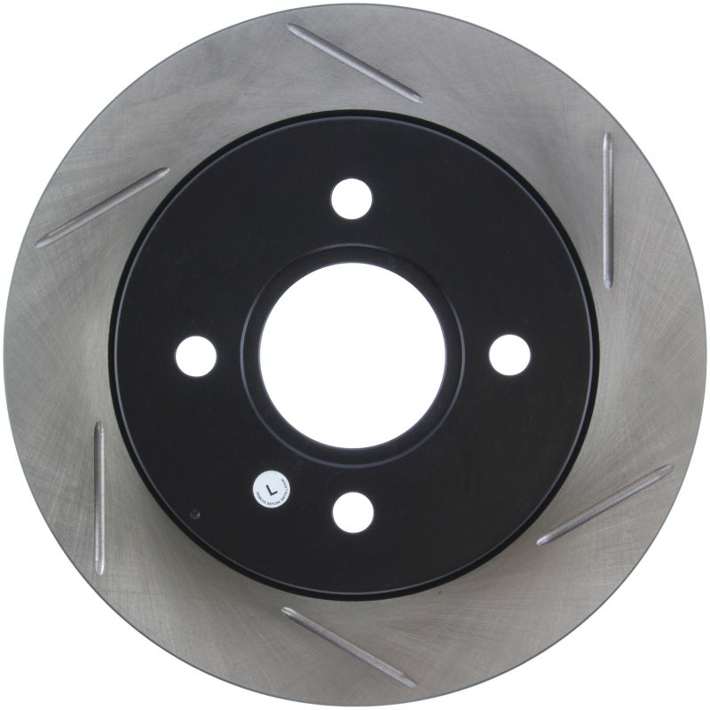 StopTech Slotted Sport Brake Rotor for Ford Fiesta 2014-2019 and Focus 2001-2007 - OneFastShop