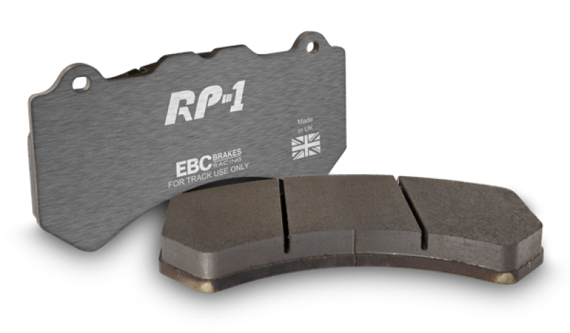 EBC Racing 2020+ Toyota GR Supra 2.0L/3.0L (w/13.6in Rear Rotor) RP-1 Brake Pads