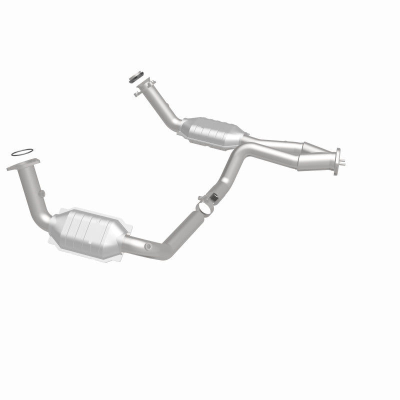 02-06 Cadillac Escalade / 02-06 Chevy Avalanche 5.3L Y-Pipe: Dual Converter for 2WD - Easy Install