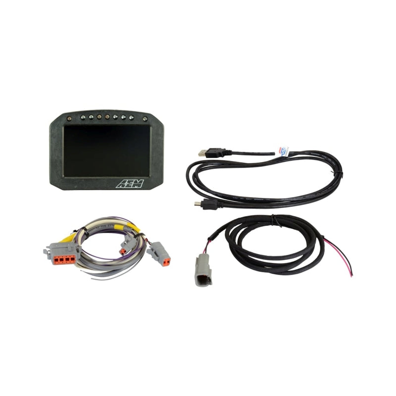 AEM Carbon Flush Digital Dash Display - CD-5