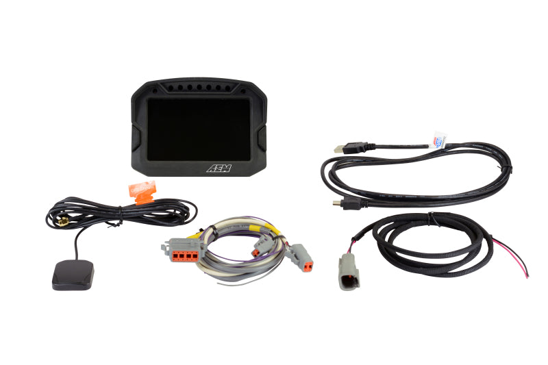 AEM CD-5G Carbon Dash - With Internal 10Hz GPS