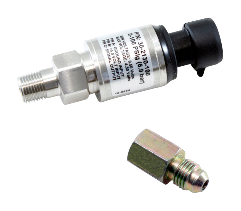 AEM Stainless Pressure Sensor Kit - 100 PSIg