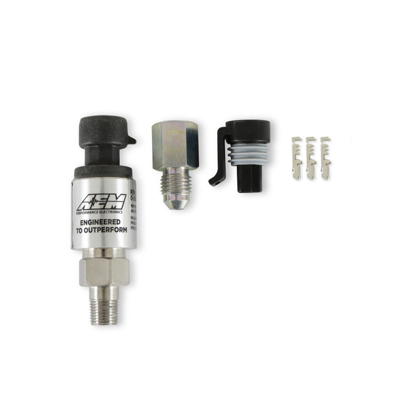 AEM Stainless Pressure Sensor Kit - 139 BAR / 2000 PSIA