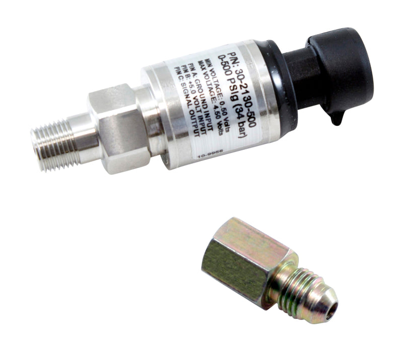 AEM Stainless Pressure Sensor Kit - 34 BAR / 500 PSIA