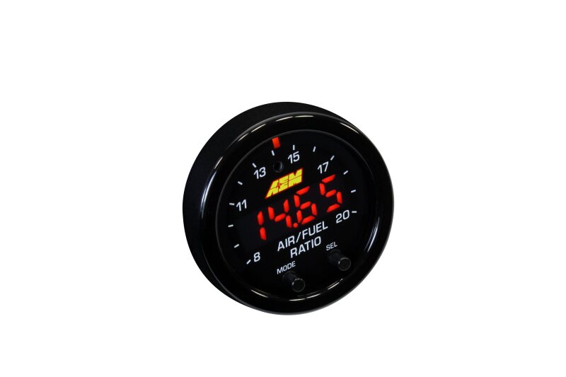 AEM X-Series OBDII Wideband UEGO AFR Controller Gauge - Universal 52mm