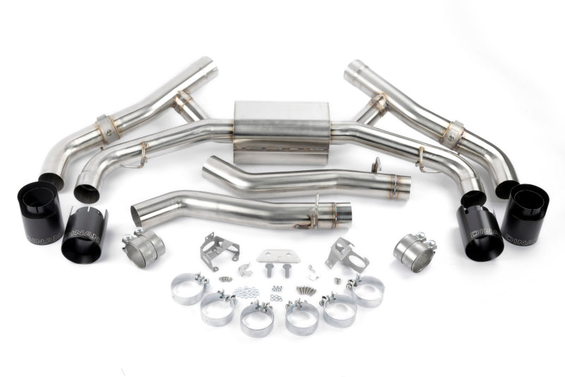 Dinan Valved Axle-Back Exhaust - BMW X5 M / X6 M (F95/F96) 2020-2026 - Black Tips