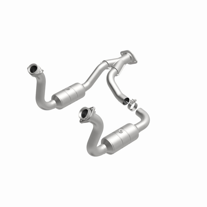 MagnaFlow Y-Pipe Assembly for 08-10 Ford F-250/F-350 SD 5.4L/6.8L & F-450 SD 6.8L - Direct Fit