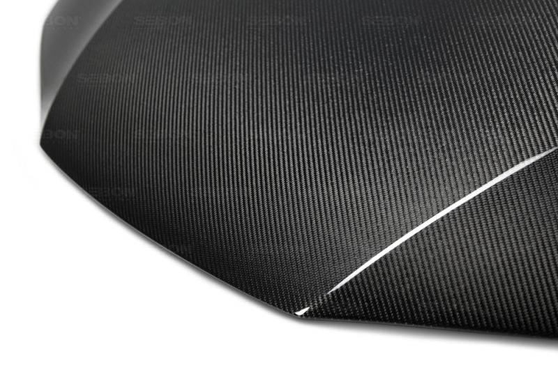 Seibon OEM Style Carbon Fiber Hood for 2014+ Honda Civic - OneFastShop