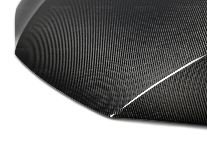 Seibon OEM Style Carbon Fiber Hood for 2014+ Honda Civic - OneFastShop