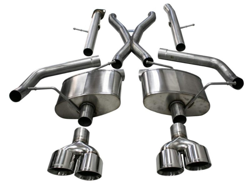 Corsa Performance Xtreme Cat-Back Exhaust System for Jeep Grand Cherokee Trackhawk 6.2L (18-21)