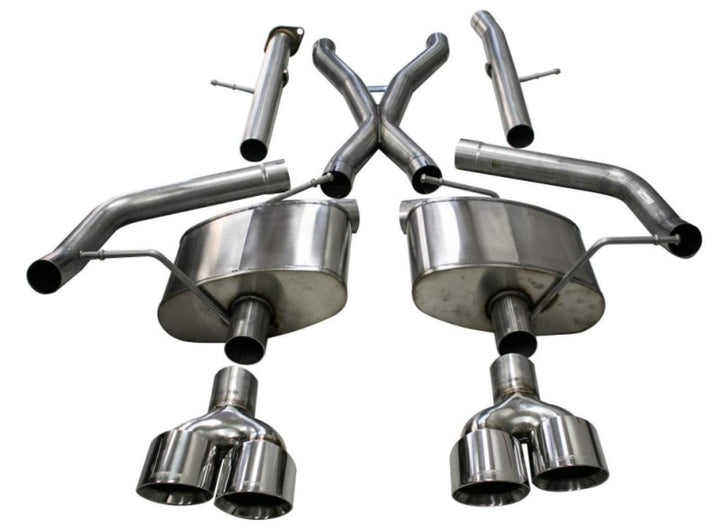 Corsa Performance Xtreme Cat-Back Exhaust System for Jeep Grand Cherokee Trackhawk 6.2L (18-21)