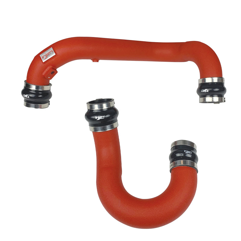 Injen SES Wrinkle Red Intercooler Charge Pipe Kit - Audi S4 / S5 (B9) 2018-2021