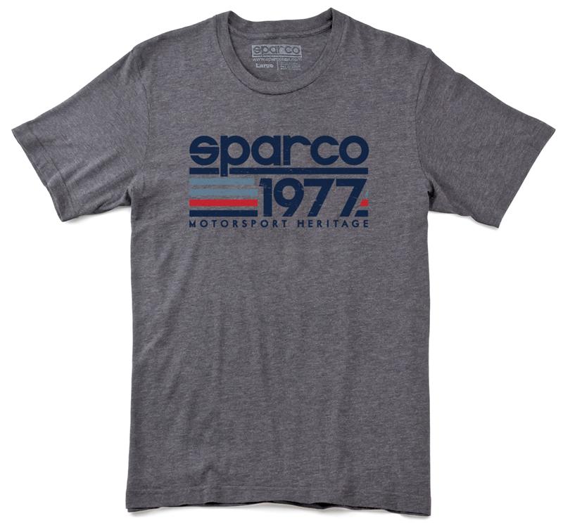 Sparco Vintage 77 T-Shirt Charcoal Extra Large Men