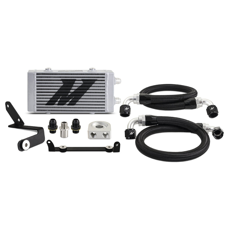Mishimoto Thermostatic Oil Cooler Kit - Toyota GR Corolla 2023-2025 - Silver