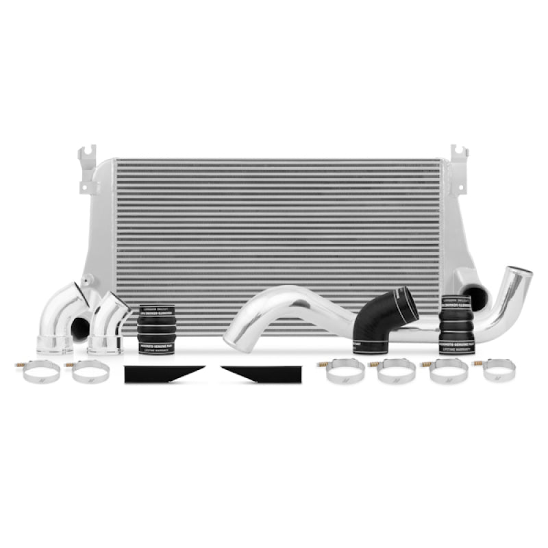 Mishimoto Intercooler Kit with Pipes (Silver) - Chevrolet 6.6L Duramax 2006-2010