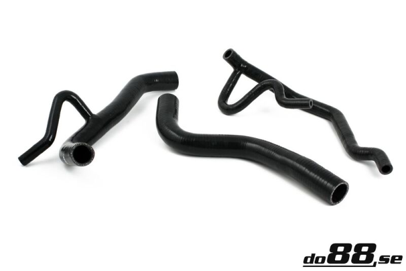 do88 Silicone Coolant Hose Kit - Volvo 740 / 940 Turbo 1992-1998 - Black