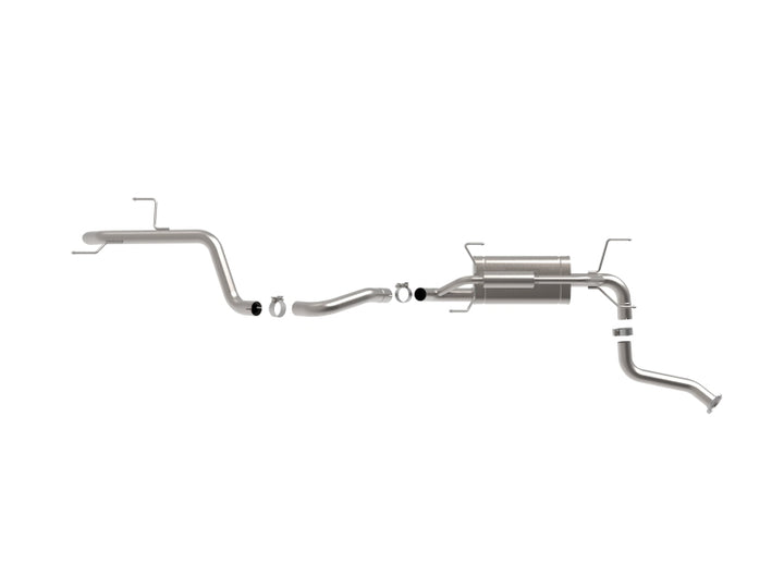 aFe Apollo GT Series 409 Stainless Steel Hi-Tuck Cat-Back Exhaust - Toyota Land Cruiser (J250) 2.4L Turbo 2024-2026, view 3