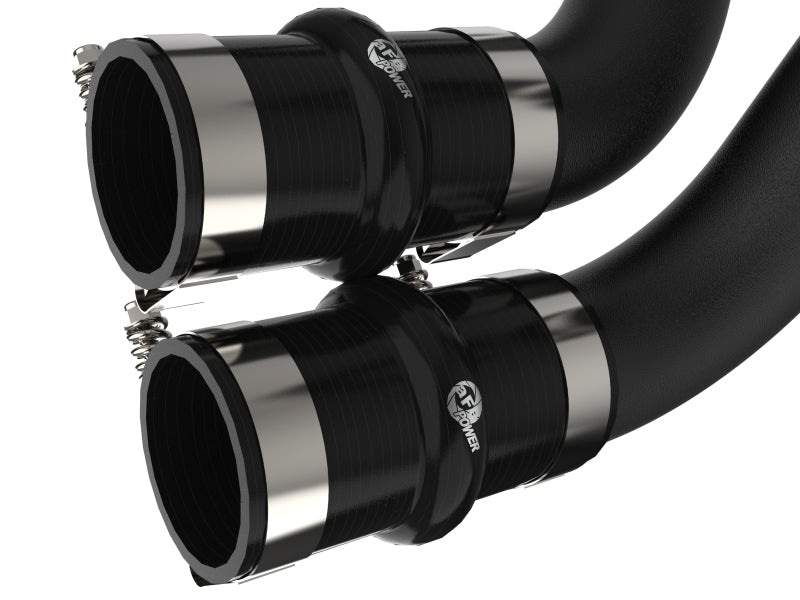 aFe BladeRunner 2.5 in Hot Charge Pipe - Ford F-150 3.5L 2021-2025 - Black, view 7