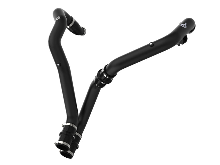 aFe BladeRunner 2.5in Aluminum Hot-Side Intercooler Tube - Ford F-150 Raptor 2017-2020 3.5L EcoBoost - Black