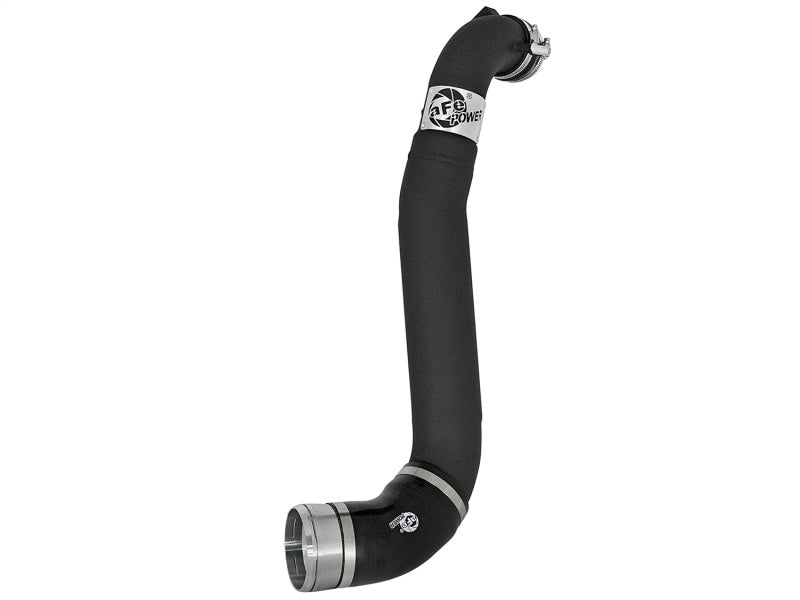 aFe BladeRunner 3.5in to 3in Aluminum Cold-Side Intercooler Tube - Ford F-150 Raptor 2017-2020 3.5L EcoBoost - Black