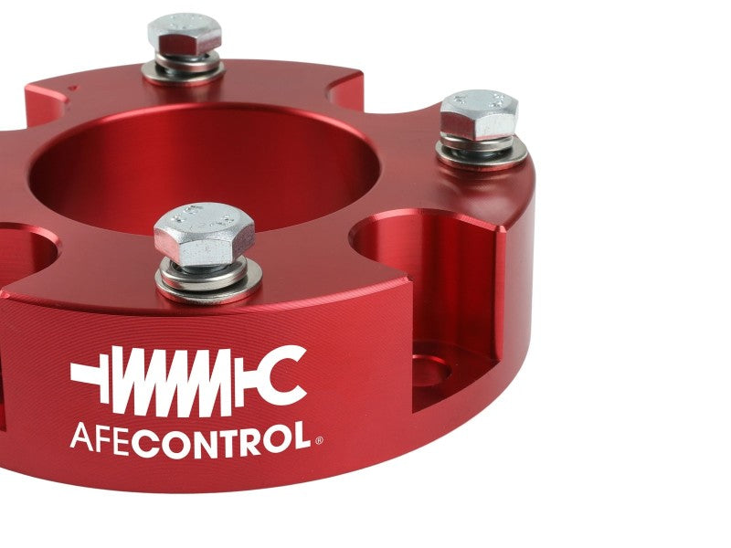 aFe CONTROL Leveling Kit 1.875in Red - Toyota Tundra 2022-2024, view 3