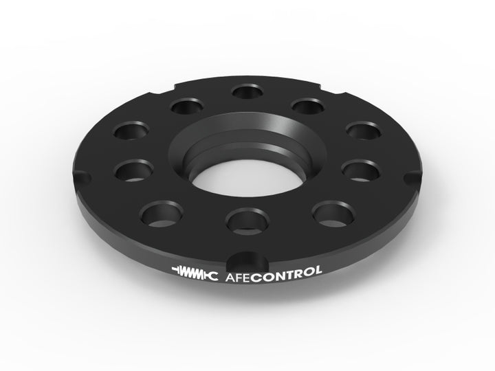 aFe CONTROL Wheel Spacers - 10mm - 5x100 / 5x112 - 57.1mm CB - Volkswagen / Audi 1990-2026 - Black - Pair, view 3