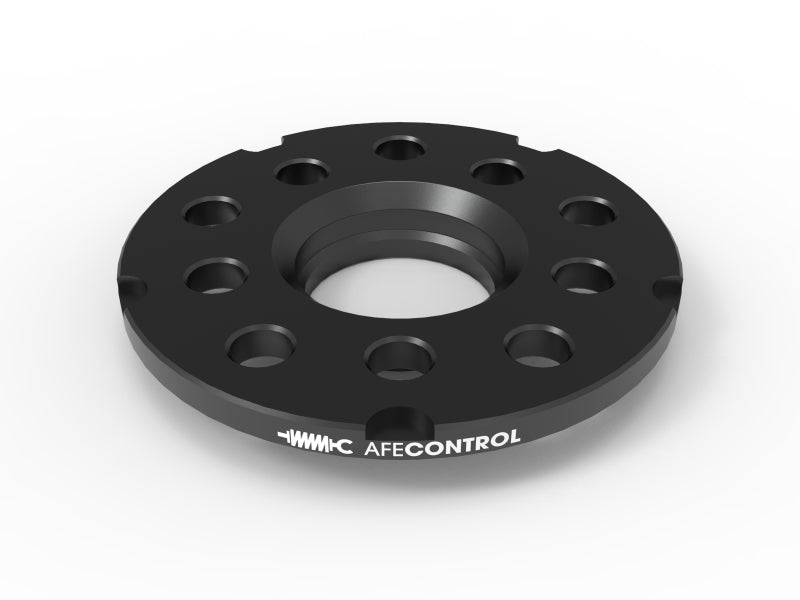 aFe CONTROL Wheel Spacers - 10mm - 5x100 / 5x112 - 57.1mm CB - Volkswagen / Audi 1990-2026 - Black - Pair, view 3