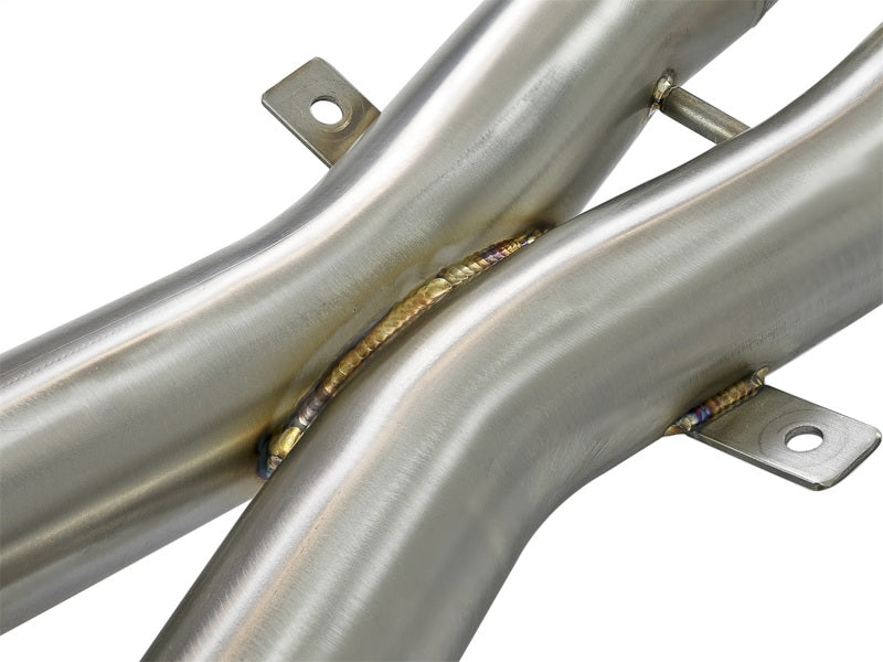 aFe MACH Force-Xp 2-1/2in 304 Stainless Steel Cat-Back Exhaust - BMW Z4 M Coupe / M Roadster 3.2L 2006-2008 - Polished Tips, view 5