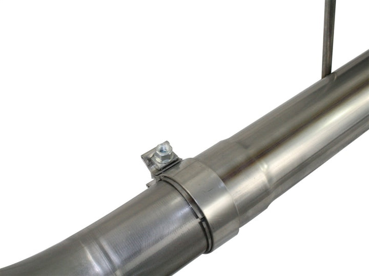aFe MACH Force-Xp 409 Stainless Steel Cat-Back Exhaust System - Toyota Tundra 5.7L 2010-2021 - 145.7in WB - Polished Tip, view 5