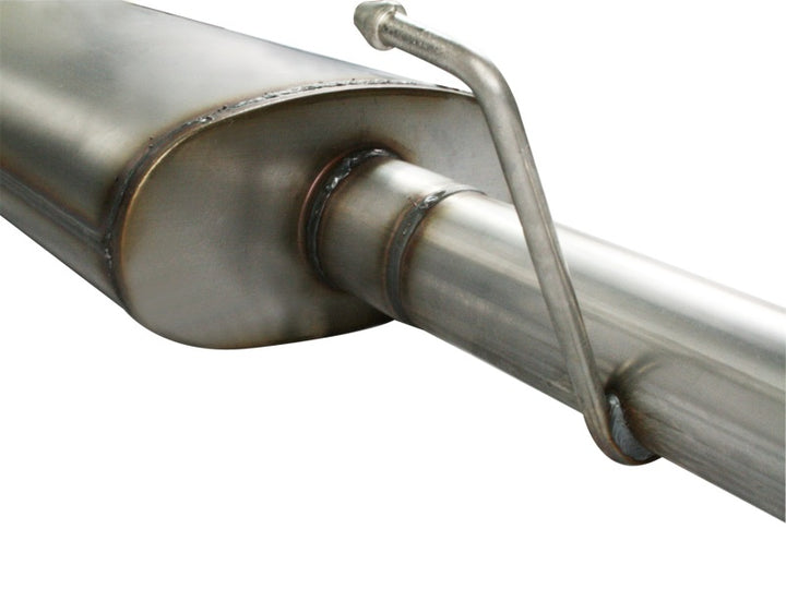 aFe MACH Force-Xp 409 Stainless Steel Cat-Back Exhaust System - Toyota Tundra 5.7L 2010-2021 - 145.7in WB - Polished Tip, view 6