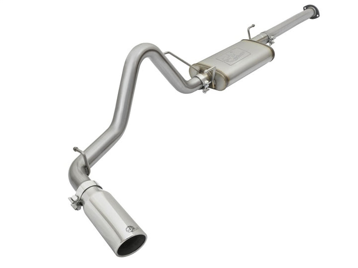 aFe MACH Force XP Cat-Back Stainless Steel Exhaust Syst with Polished Tip - Toyota Tacoma 2005-2012 L4-2.7L