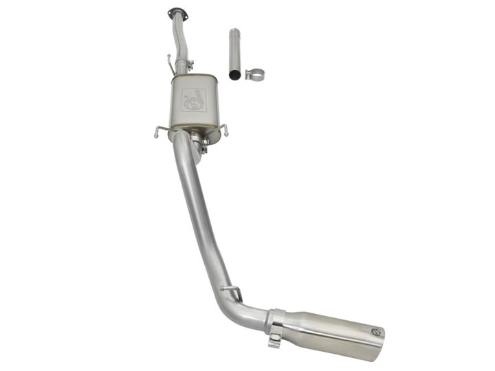 aFe MACH Force XP Cat-Back Stainless Steel Exhaust Syst with Polished Tip - Toyota Tacoma 2005-2012 L4-2.7L, view 5