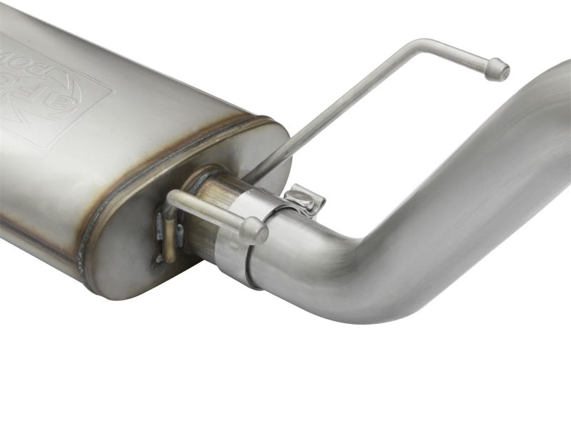aFe MACH Force XP Cat-Back Stainless Steel Exhaust Syst with Polished Tip - Toyota Tacoma 2005-2012 L4-2.7L, view 8