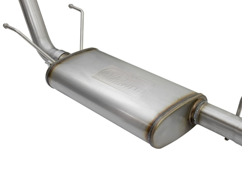 aFe MACH Force XP Cat-Back Stainless Steel Exhaust Syst with Polished Tip - Toyota Tacoma 2005-2012 L4-2.7L, view 9