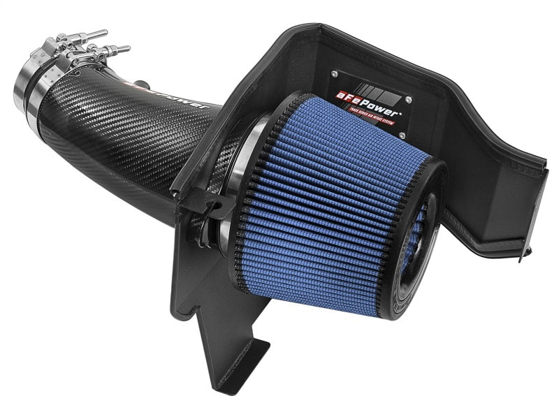 aFe MagnumFORCE Stage-2 Carbon Fiber Pro 5R Cold Air Intake System - Dodge Challenger / Charger / Chrysler 300 6.4L HEMI 2011-2023