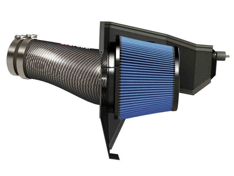 aFe MagnumFORCE Stage-2 Carbon Fiber Pro 5R Cold Air Intake System - Dodge Challenger / Charger / Chrysler 300 6.4L HEMI 2011-2023, view 6