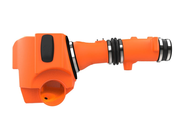 aFe Momentum GT Pro 5R Cold Air Intake System - Ram 1500 / Jeep Wagoneer / Grand Wagoneer 3.0L Hurricane 2022-2025 - Orange Edition, view 5