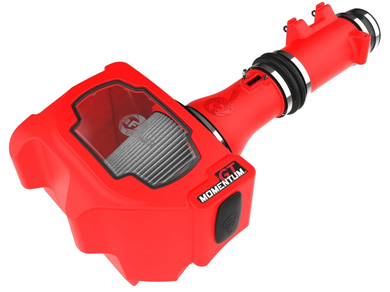 aFe Momentum GT Pro DRY S Cold Air Intake System - Ram 1500 / Jeep Wagoneer / Grand Wagoneer 3.0L Hurricane 2022-2025 - Red Edition