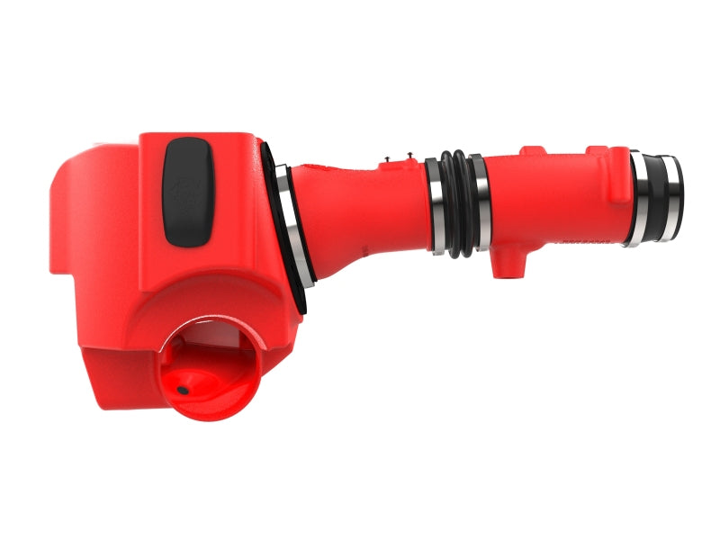 aFe Momentum GT Pro DRY S Cold Air Intake System - Ram 1500 / Jeep Wagoneer / Grand Wagoneer 3.0L Hurricane 2022-2025 - Red Edition, view 5