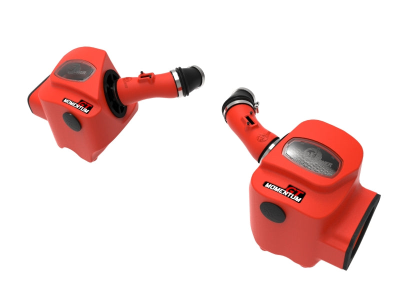 aFe Momentum GT Pro DRY S Intake System - Toyota Land Cruiser (J300) 3.4L V6 2022-2026 - Red, view 8