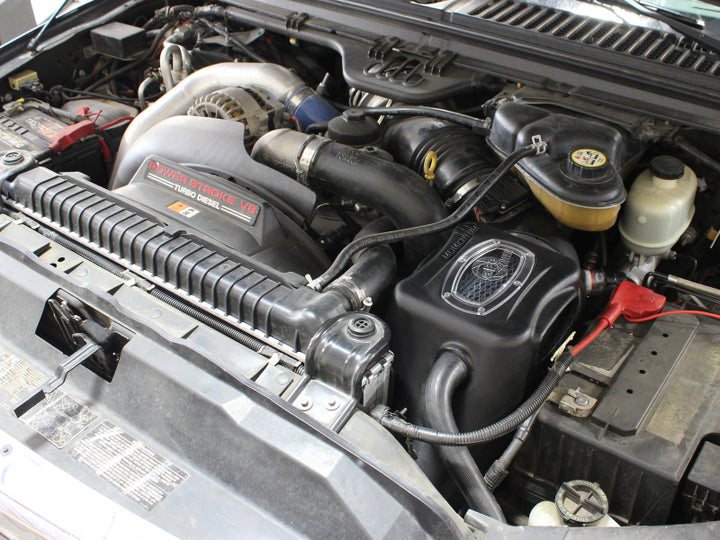 aFe Momentum HD PRO 10R Stage-2 Si Intake - Ford Diesel Trucks V8-6.0L 2003-2007, view 2