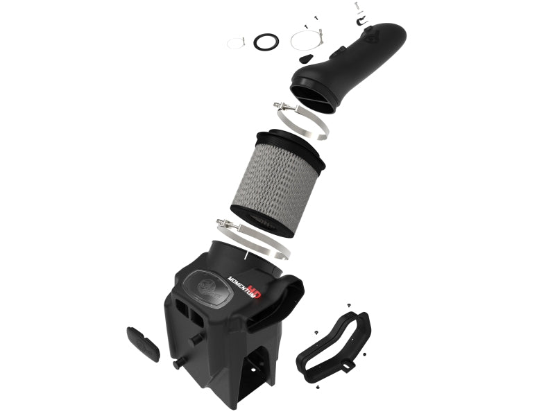 aFe Momentum HD Pro DRY S Cold Air Intake System - Ford F-250 / F-350 Super Duty 6.7L Power Stroke 2020-2026, view 9