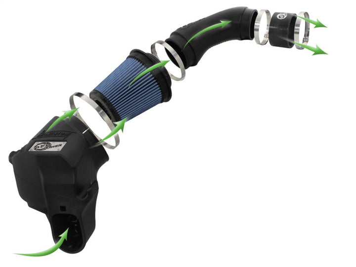 aFe Momentum Pro 5R Cold Air Intake System - BMW M5 (F10) / M6 S63 4.4L 2012-2019, view 8
