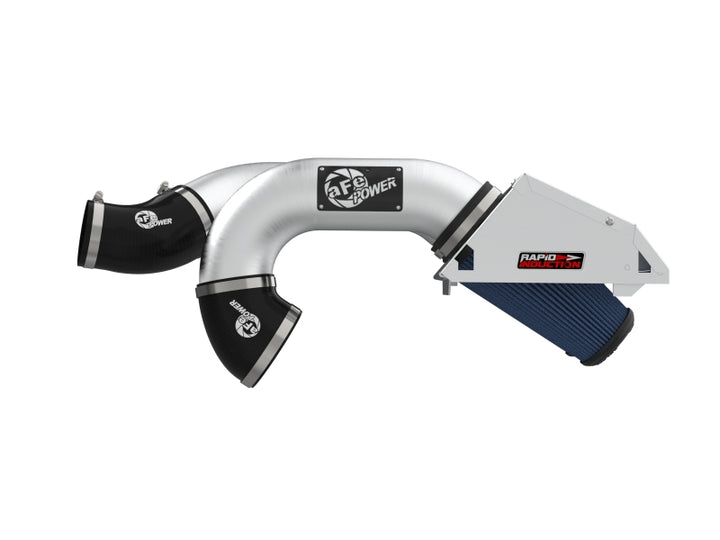 aFe Rapid Induction Pro 5R Cold Air Intake System Brushed - Ford F-150 / Expedition / Lincoln Navigator V6-3.5L 2021-2026, view 4