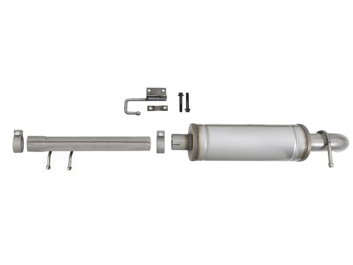 aFe Rock Basher Cat-Back Exhaust - Jeep Wrangler 2007-2018, Wrangler JK, view 5