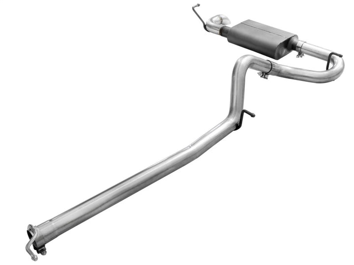aFe Scorpion Exhaust System Cat-Back 2.5in Aluminized Hi-Tuck - Jeep Wrangler JK 2007-2018 V6 3.6/3.8L, view 5