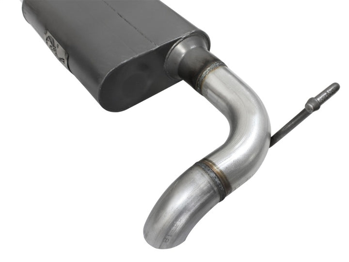 aFe Scorpion Exhaust System Cat-Back 2.5in Aluminized Hi-Tuck - Jeep Wrangler JK 2007-2018 V6 3.6/3.8L, view 6