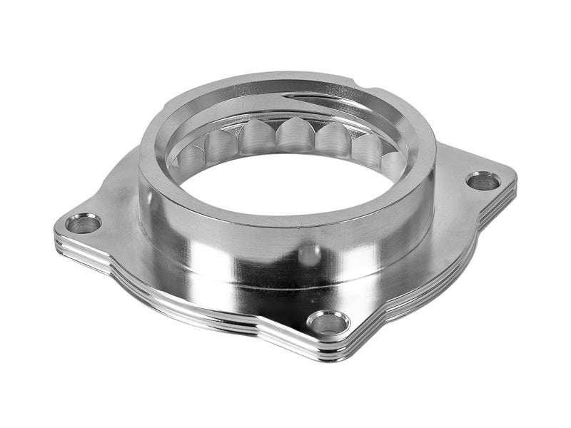 aFe Silver Bullet Throttle Body Spacer - BMW 545i, 550i, 650i, 750i, X5 4.4L / 4.8L V8 (2000-2010) - Black, view 6