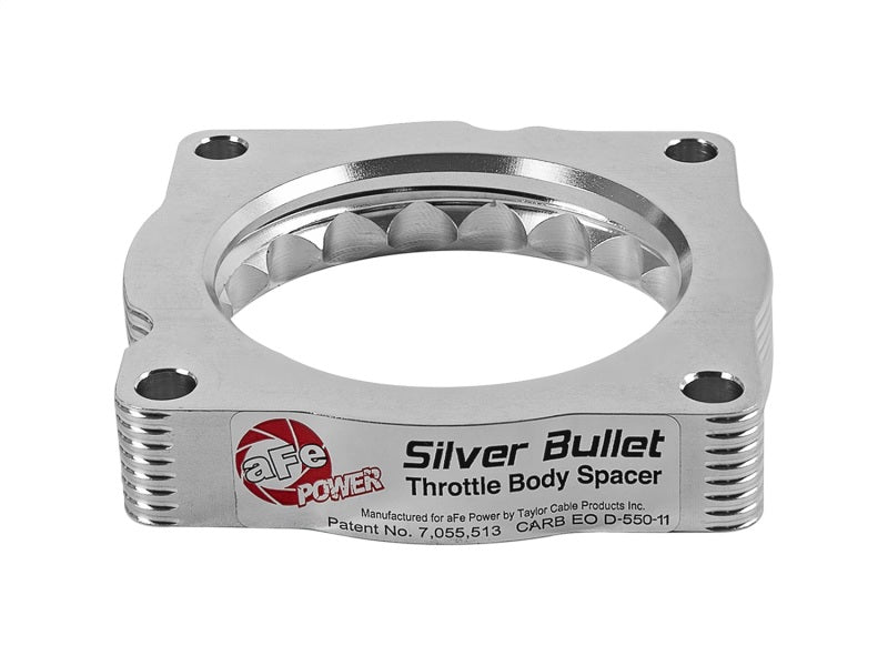 aFe Silver Bullet Throttle Body Spacer - BMW 135i, 335i, 435i N55 3.0L (2011-2016), view 5