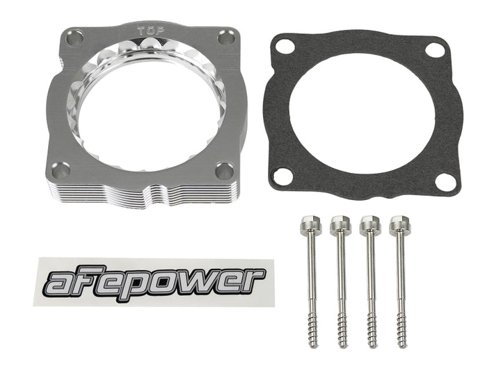 aFe Silver Bullet Throttle Body Spacer - BMW 135i, 335i, 435i N55 3.0L (2011-2016), view 6